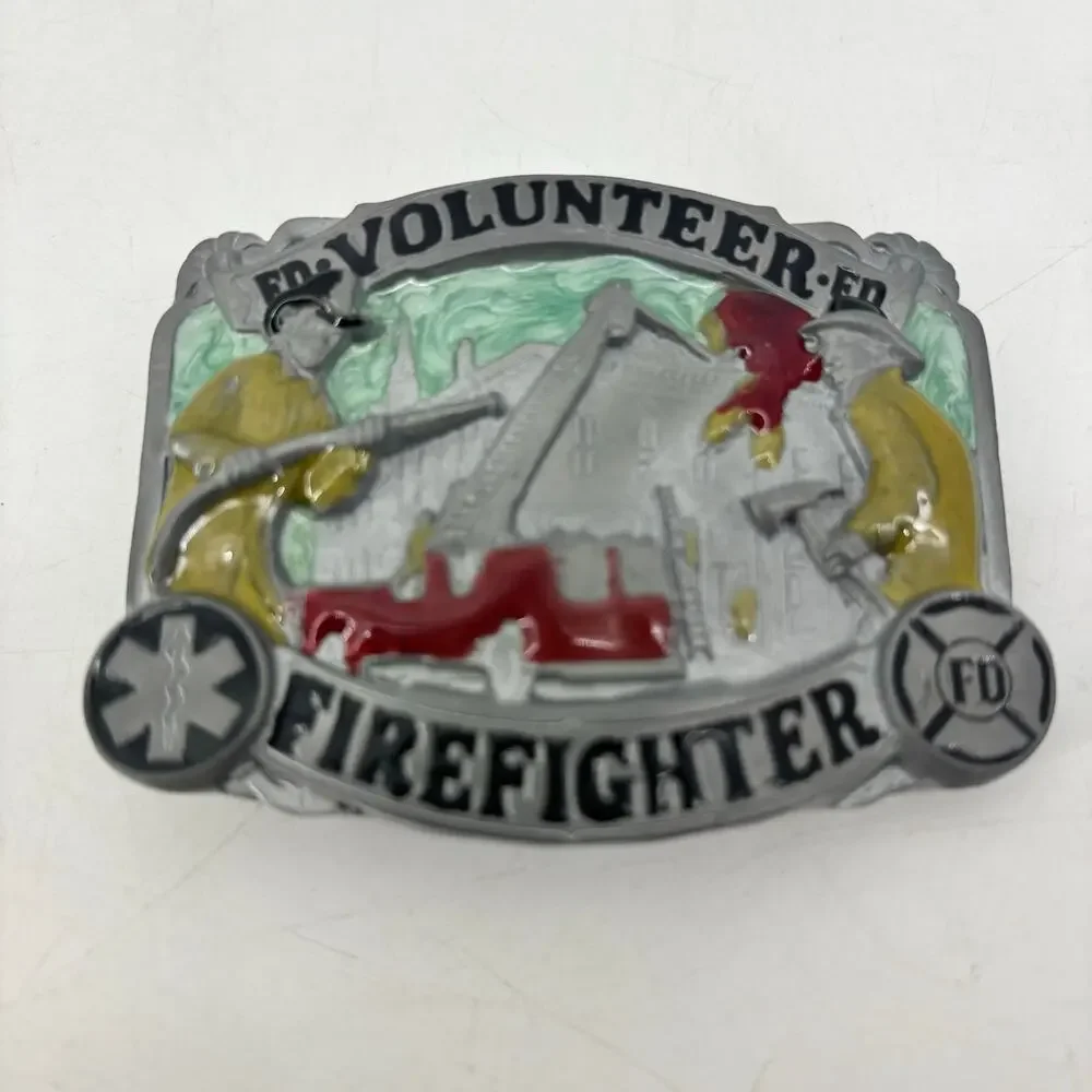 The Great American Buckle Co. volunteer firefighter